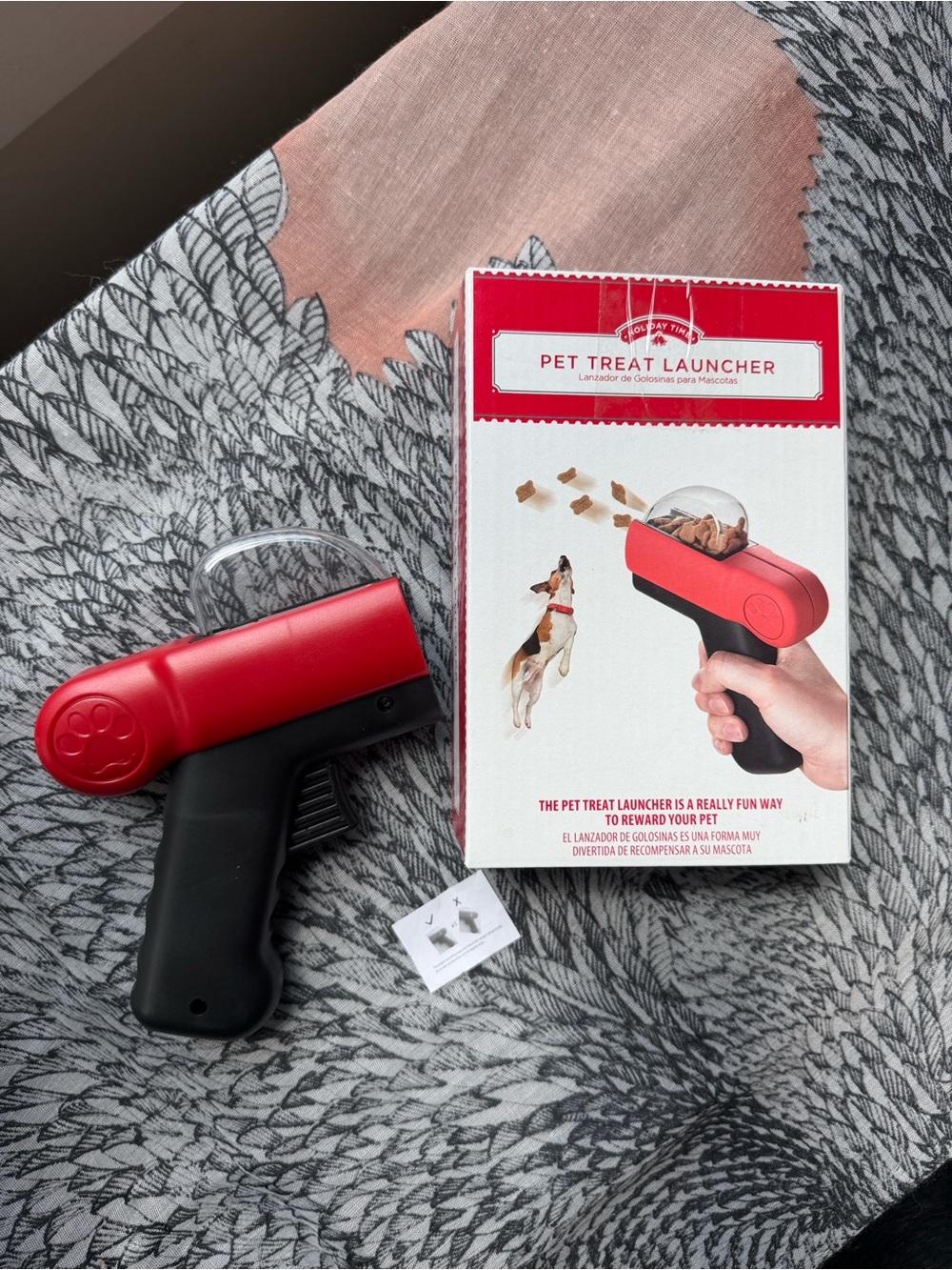 Pet Treat Launcher Dog Training Reward Toy